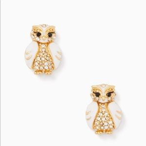Kate Spade Star Bright Owl Studs